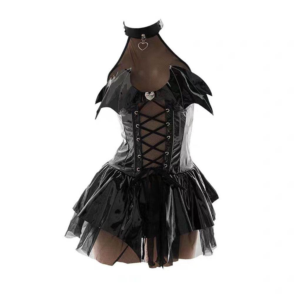 Witch Cosplay Costume Female Little Devil Perspective Skirt - Ecosfun