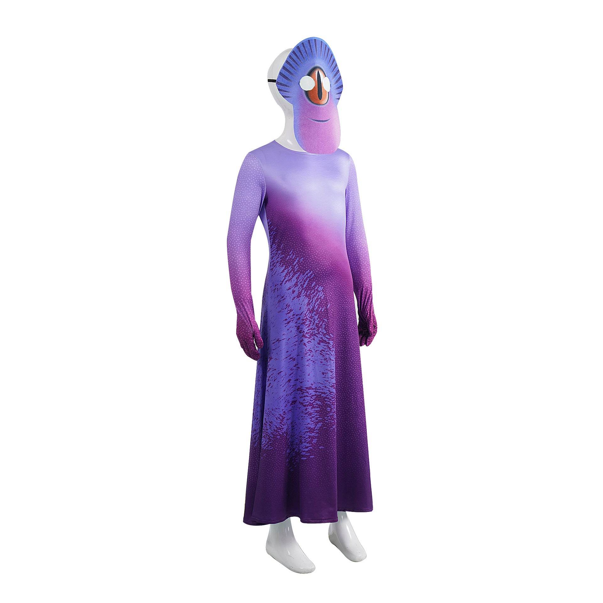 Alien blue fish tights bodysuit Alien earth commissioner Costume cosplay - Ecosfun