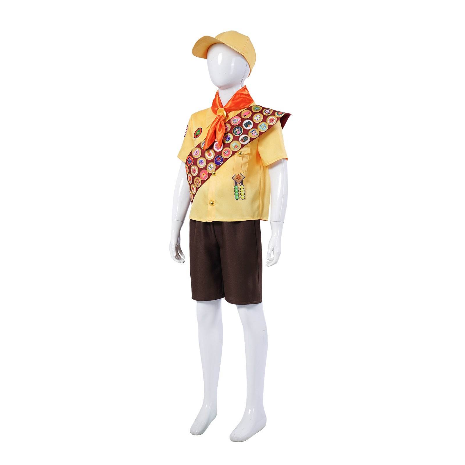 Up little boy Russell costume Anime Movie cosplay - Ecosfun