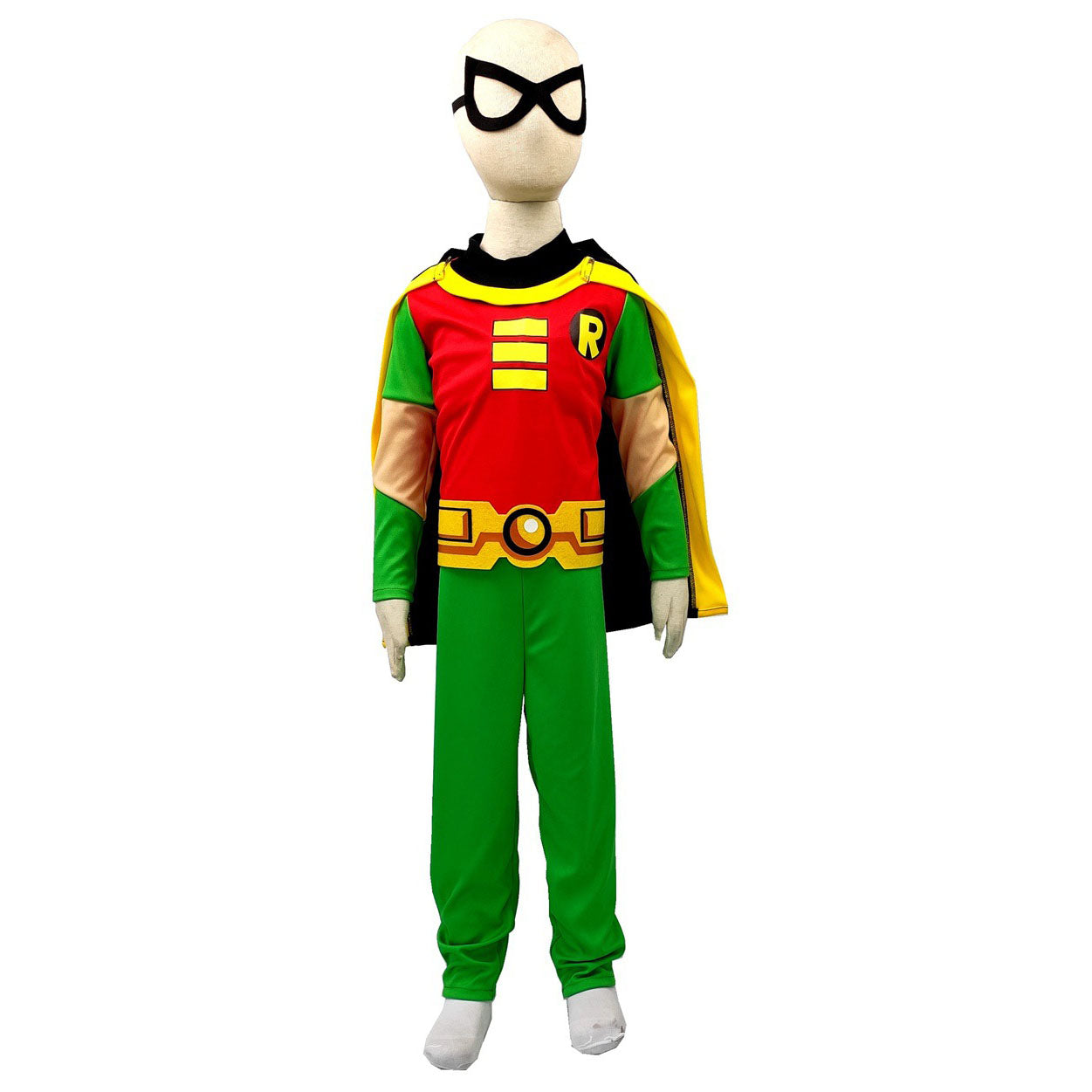 DC Teen Titans Robin Cosplay Kostüm Halloween für Kinder Kind