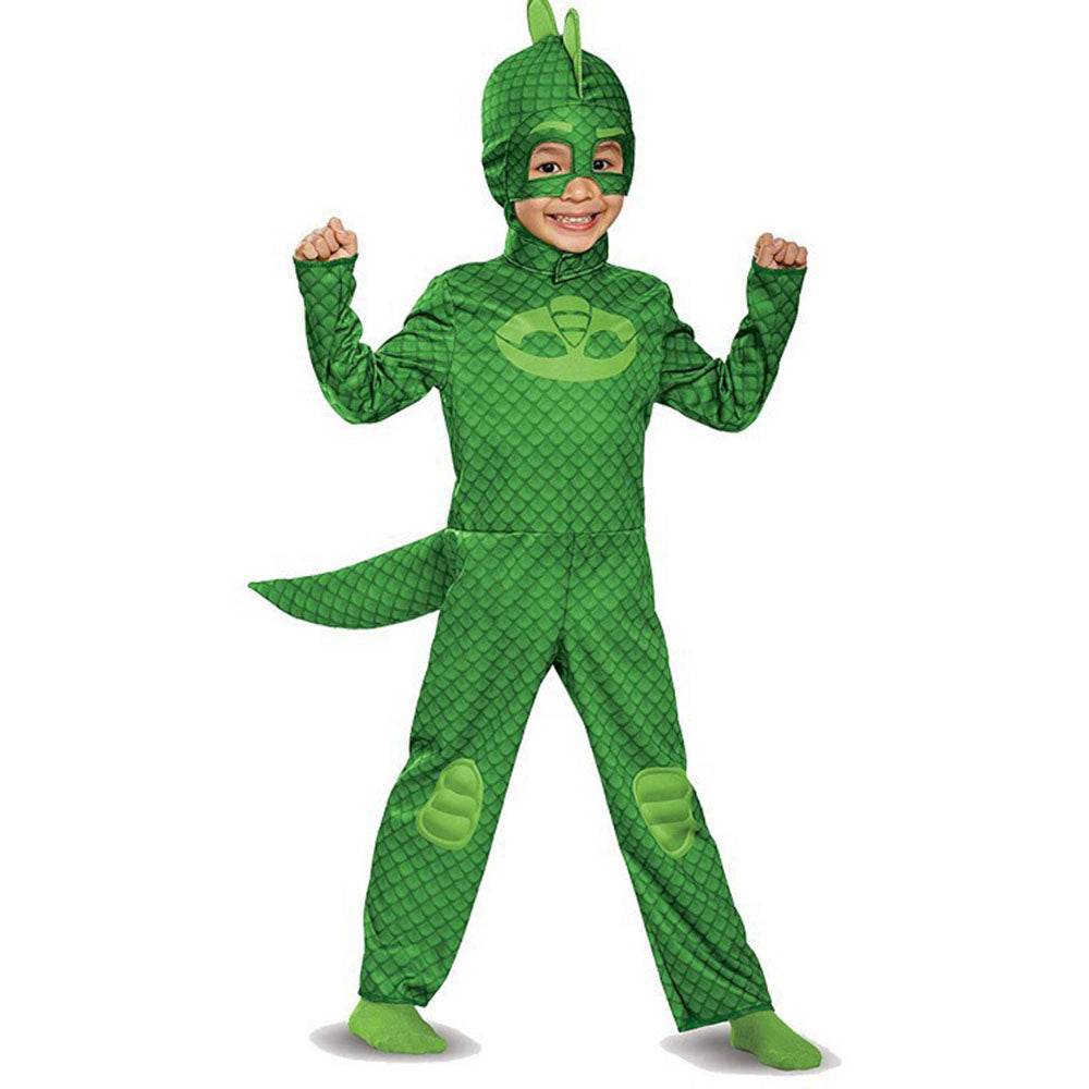 PJ Masks Owlette Catboy Gekko Toddler Costume Cosplay Halloween - Ecosfun