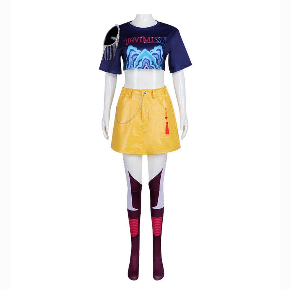 Kpop Rumi Mira Zoey Costume Movie TV Cosplay - Ecosfun