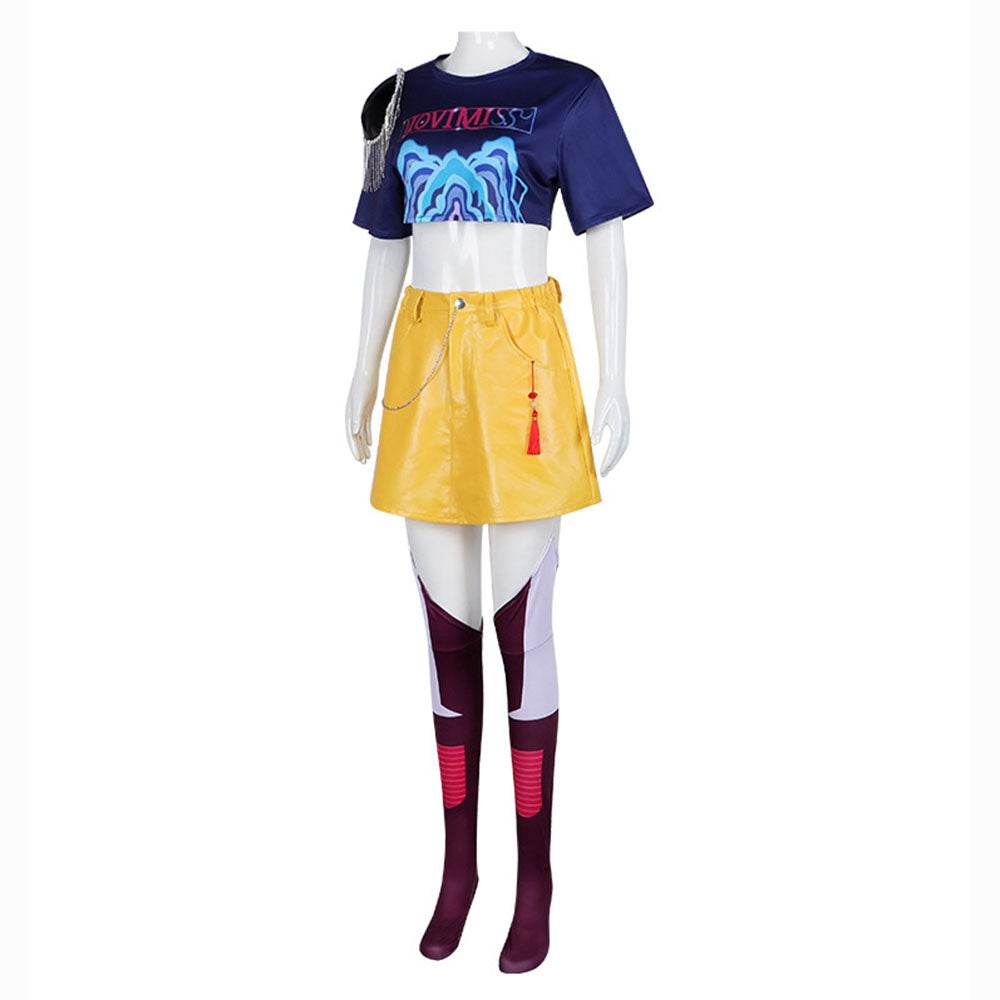 Kpop Rumi Mira Zoey Costume Movie TV Cosplay - Ecosfun