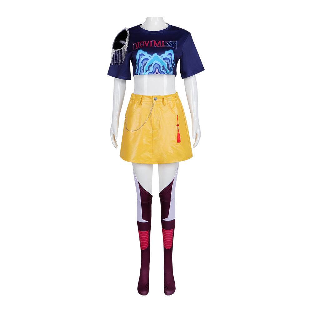 Kpop Rumi Mira Zoey Costume Movie TV Cosplay - Ecosfun