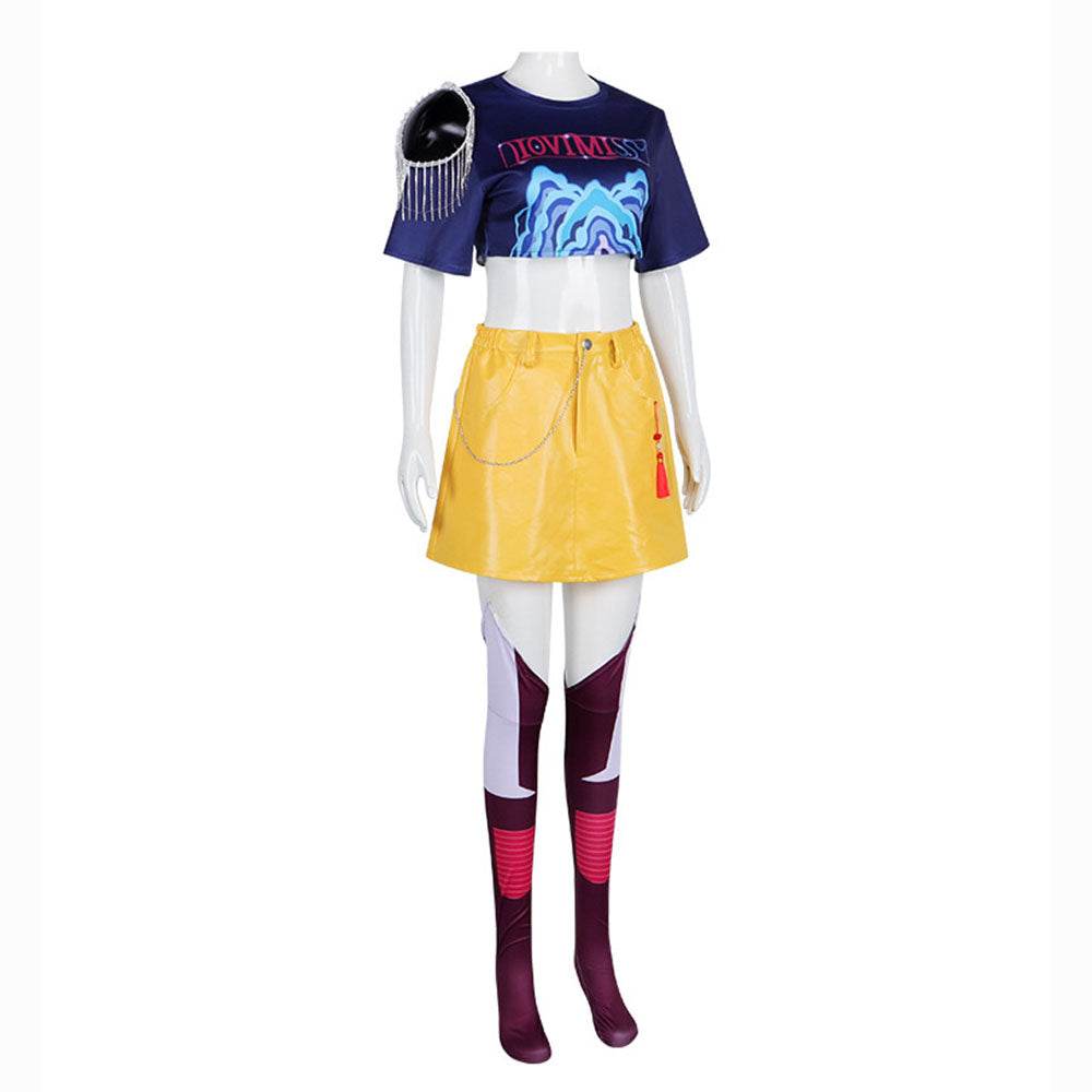 Kpop Rumi Mira Zoey Costume Movie TV Cosplay - Ecosfun