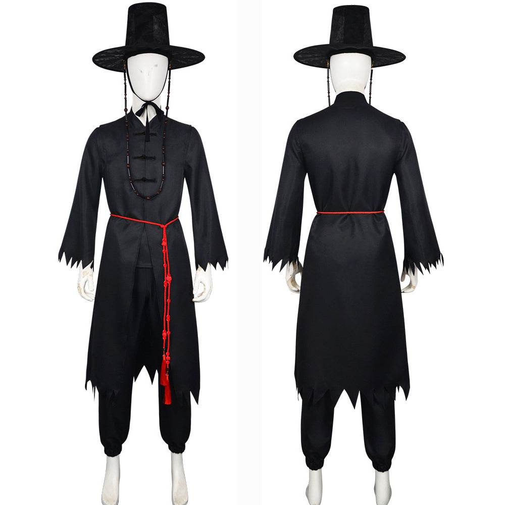 Kpop Demon Hunters Jinu Costume Cosplay Outfit Hat For Adult Man Halloween - Ecosfun