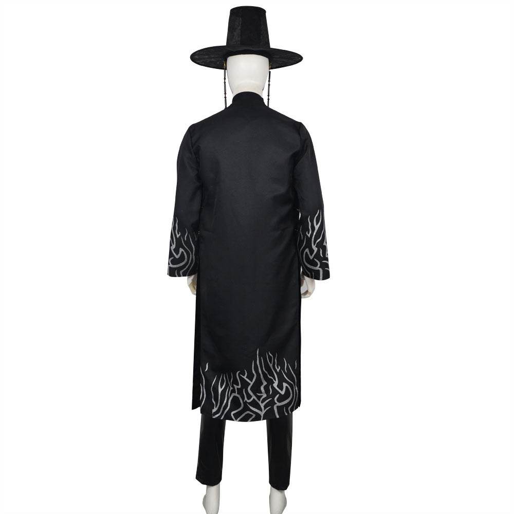 Kpop Demon Hunters Jinu Costume Cosplay Outfit Hat For Adult Man Halloween - Ecosfun