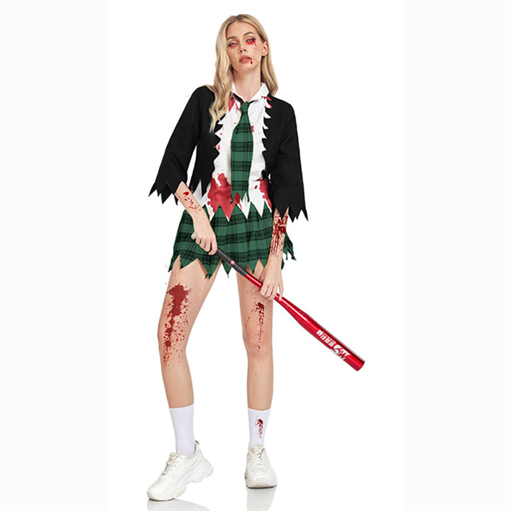 College Vampir Kostüm Horror Zombie Studenten Uniform Party Frauen Halloween