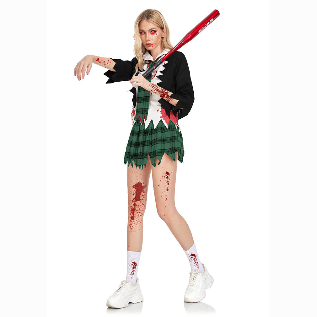 College Vampir Kostüm Horror Zombie Studenten Uniform Party Frauen Halloween