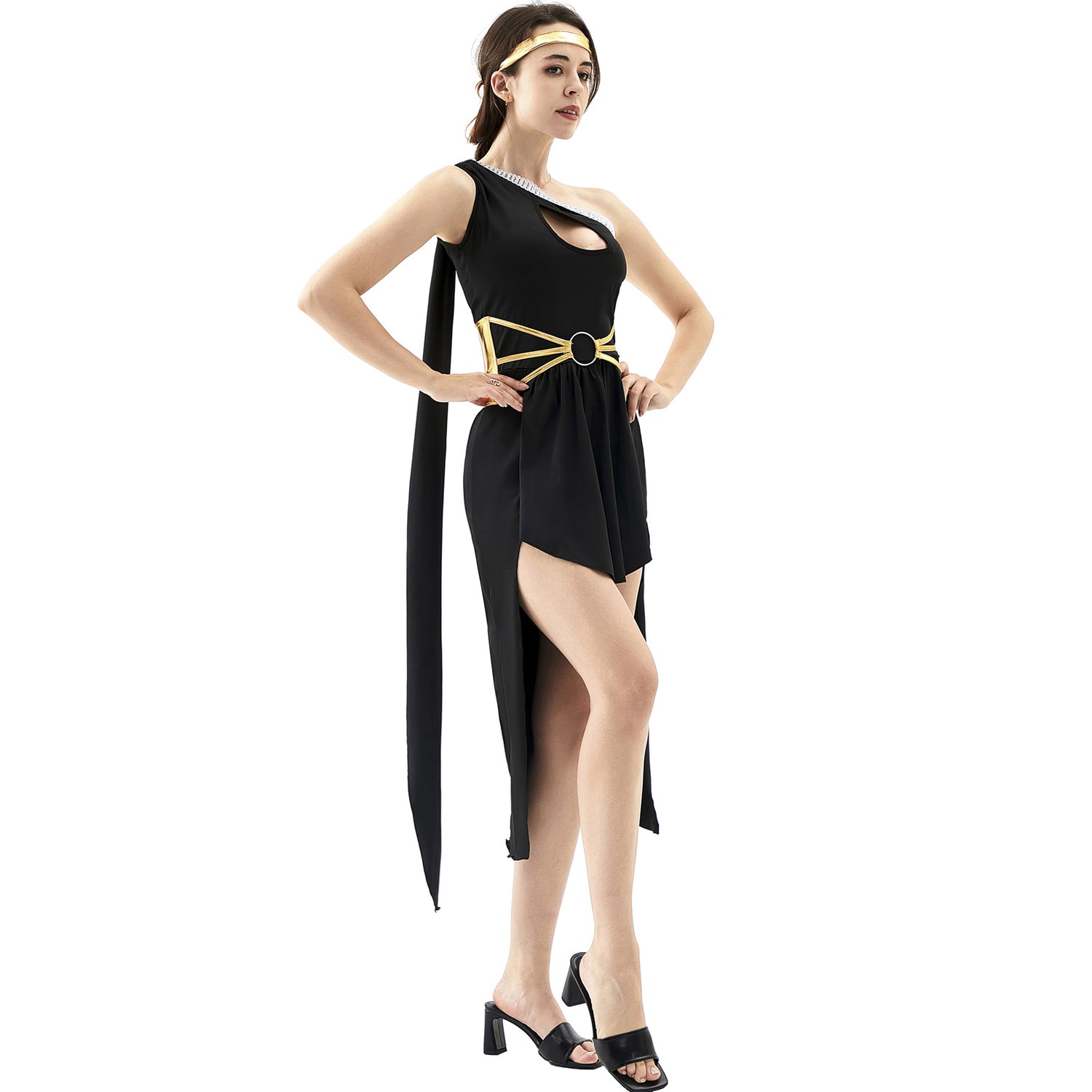 Cleopatra Themen-Paarkostüm Party Kleid Ägyptisches Kostüm Halloween Damen