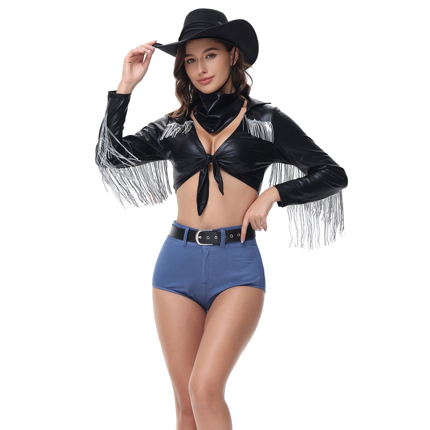 Ride It Out Cowgirl Kostüm Nachtclub DS DJ Uniform
