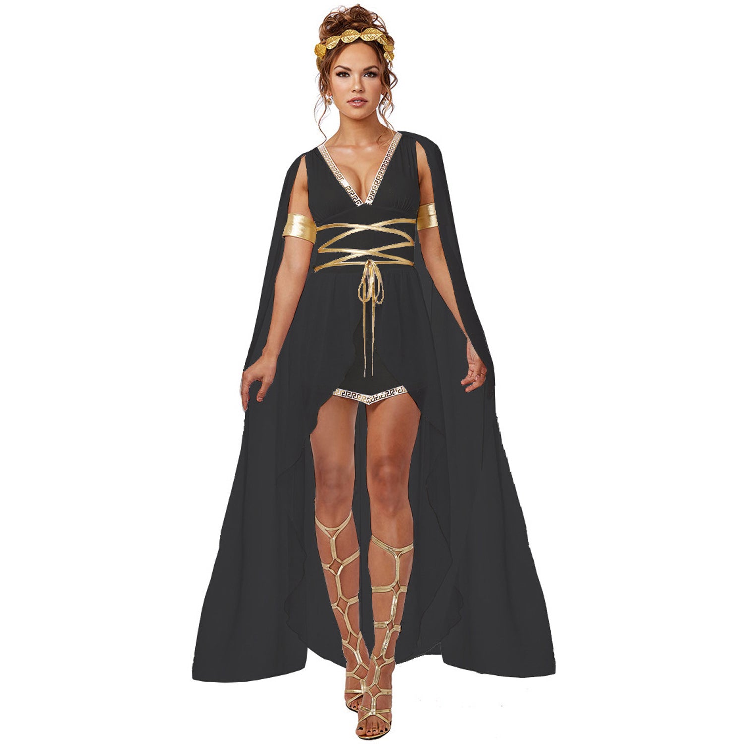 Griechisches Göttin Halloween Kostüm Kleid für Damen