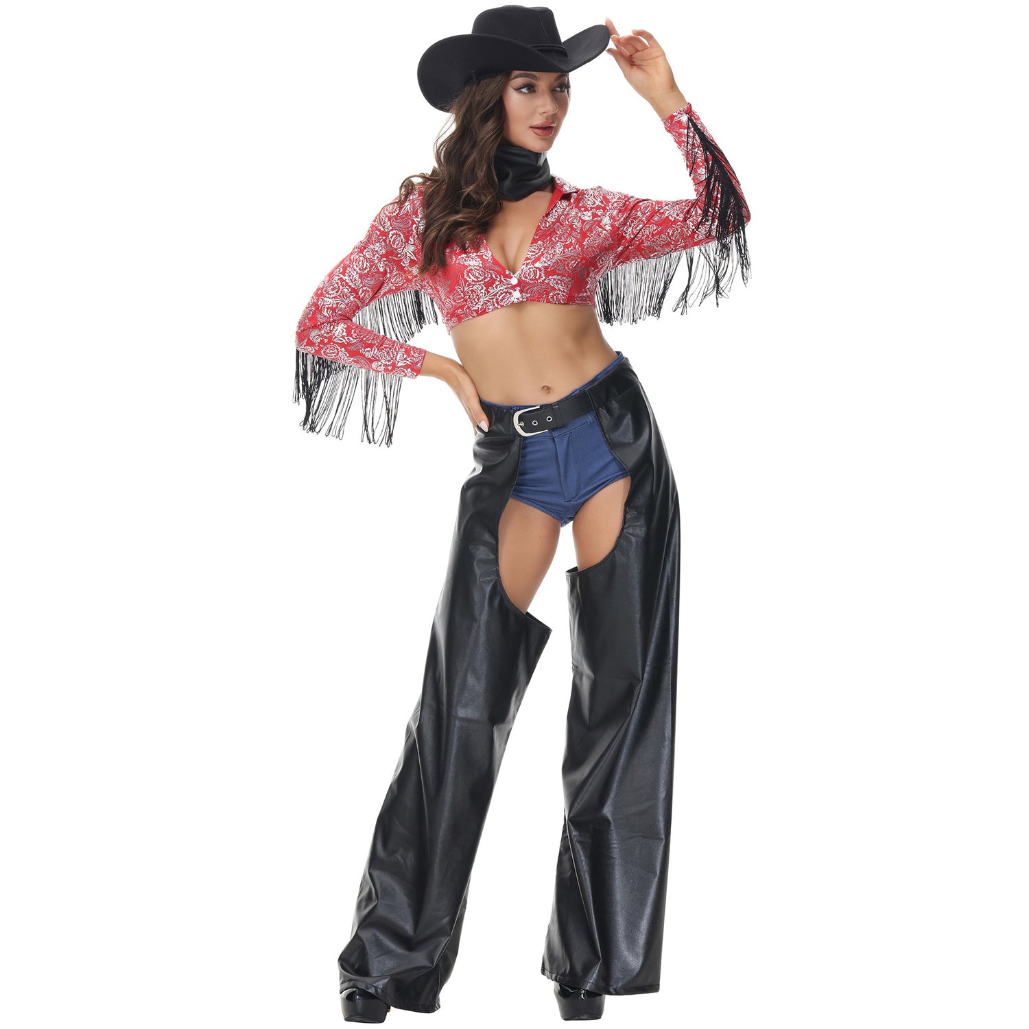 Authentic Western Style Ride Out Cowgirl Costume