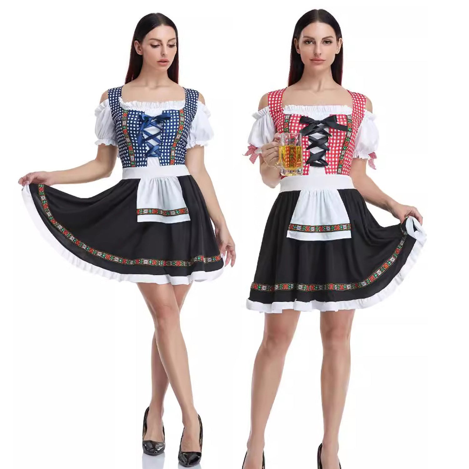 Bier Mädchen Bier Cuttie Frauen Oktoberfest Kostüm