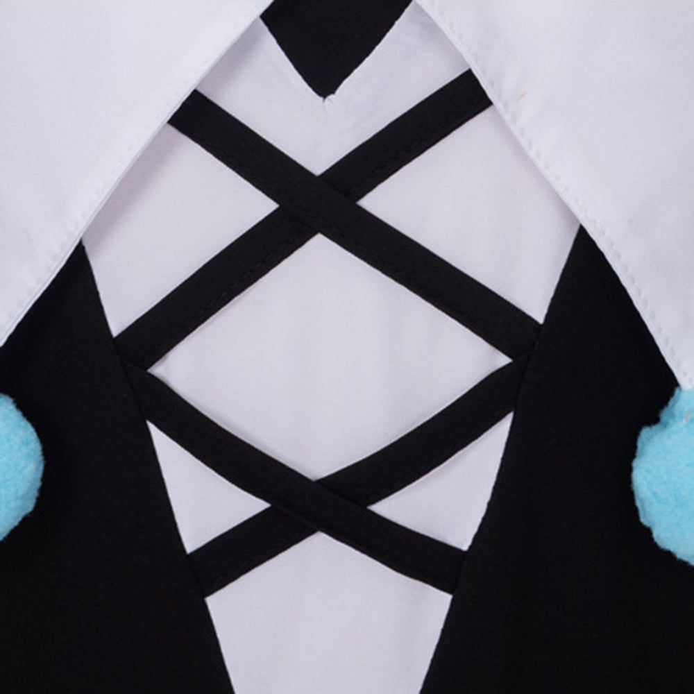 Spiel Eggy Party Stella Stumme Mädchen Cosplay Kostüm Set