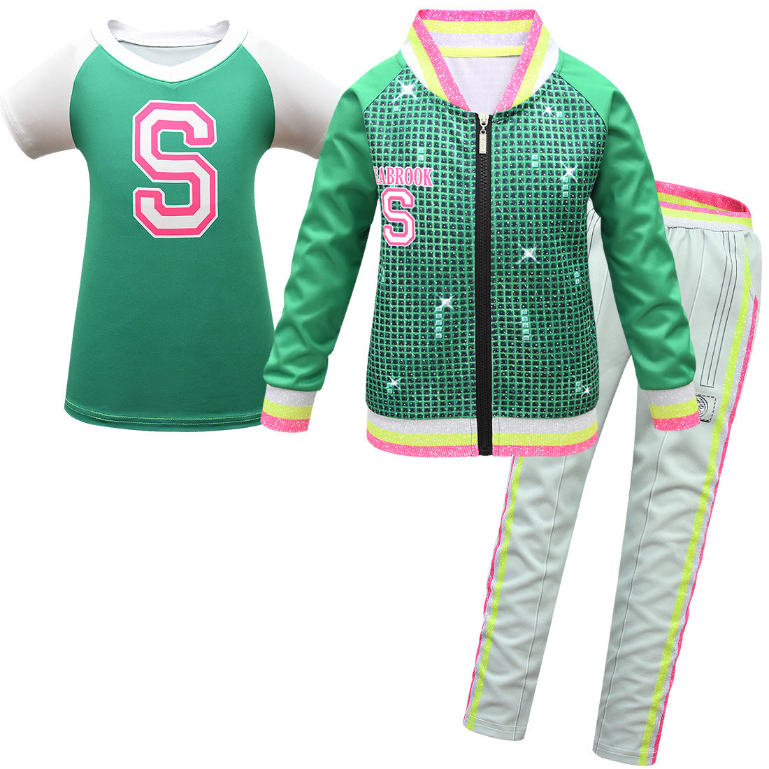 Zombies Fußballspieler Cosplay Halloween Kostüm für Jungen