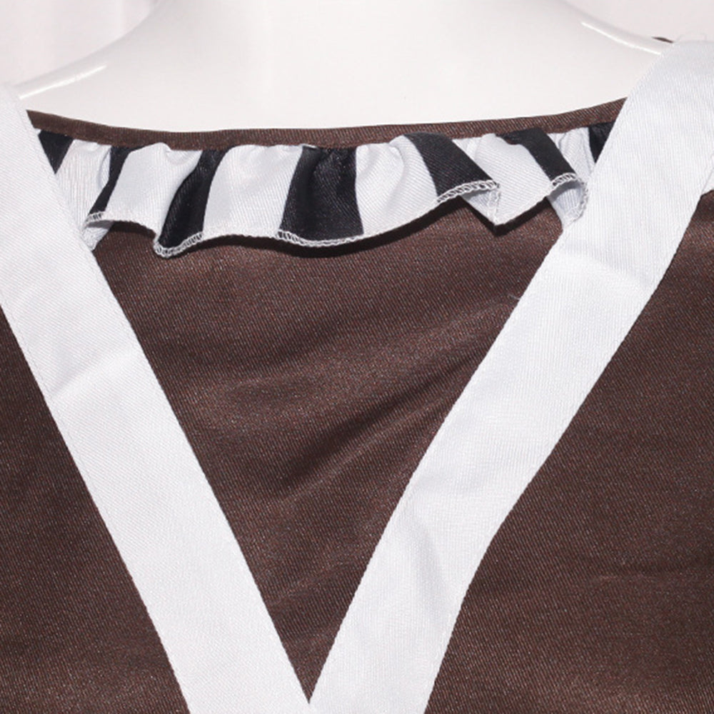 Charlie and the Chocolate Factory Clown Cosplay Costume Carnival Suit