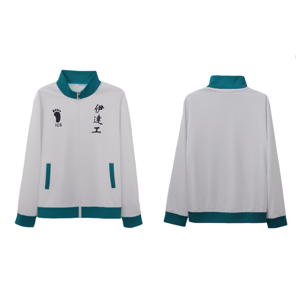 Haikyu!! Inarizaki Schuluniformen Anime Cosplay Kostüme Karneval Party Komplettset