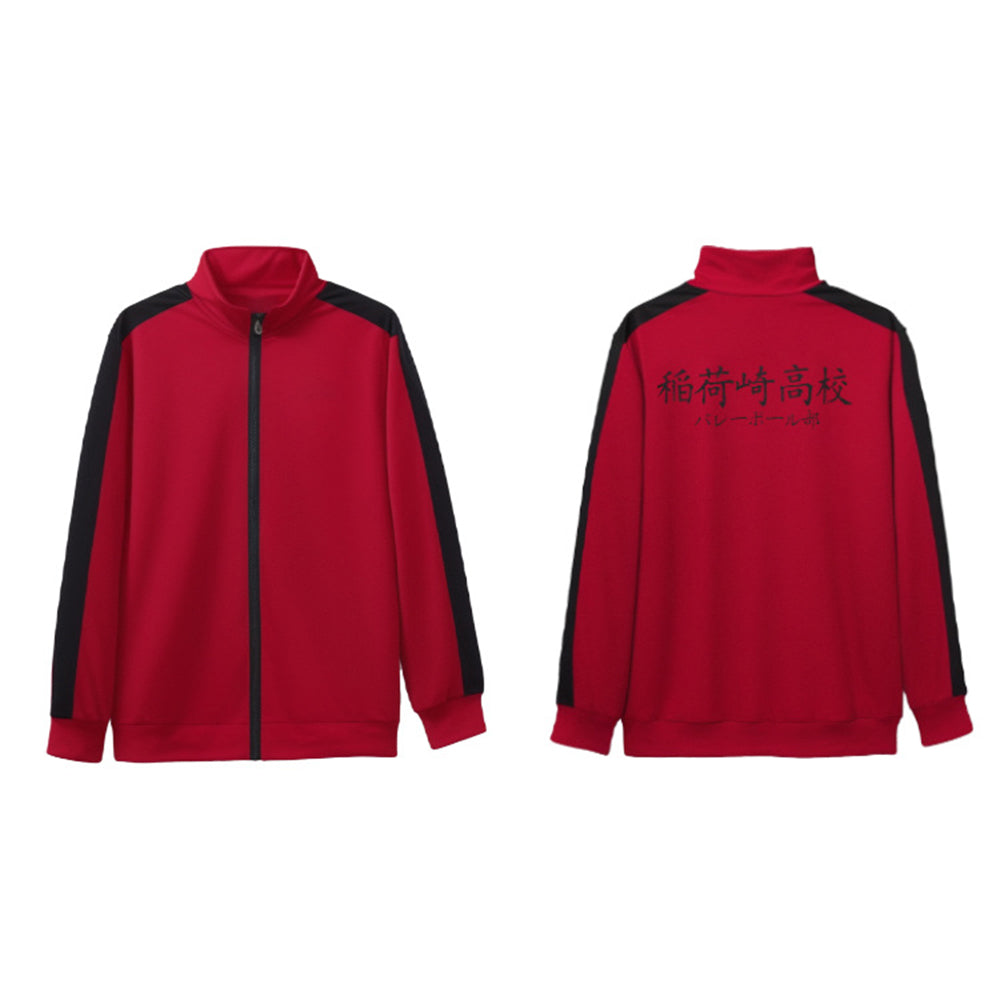 Haikyu!! Inarizaki Schuluniformen Anime Cosplay Kostüme Karneval Party Komplettset