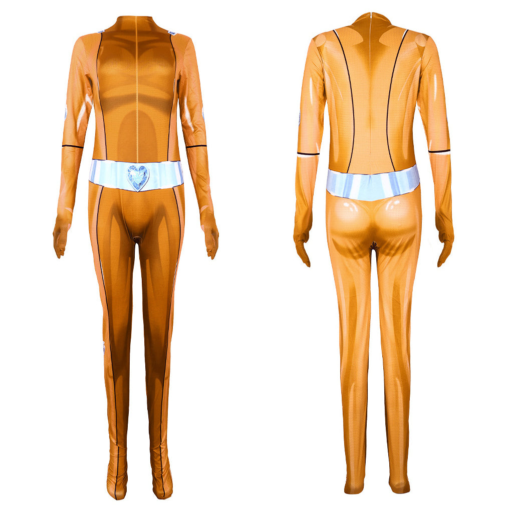 Totally Spies Clover Ewing Samantha Simpson Alexandra Bodysuit Kostüm