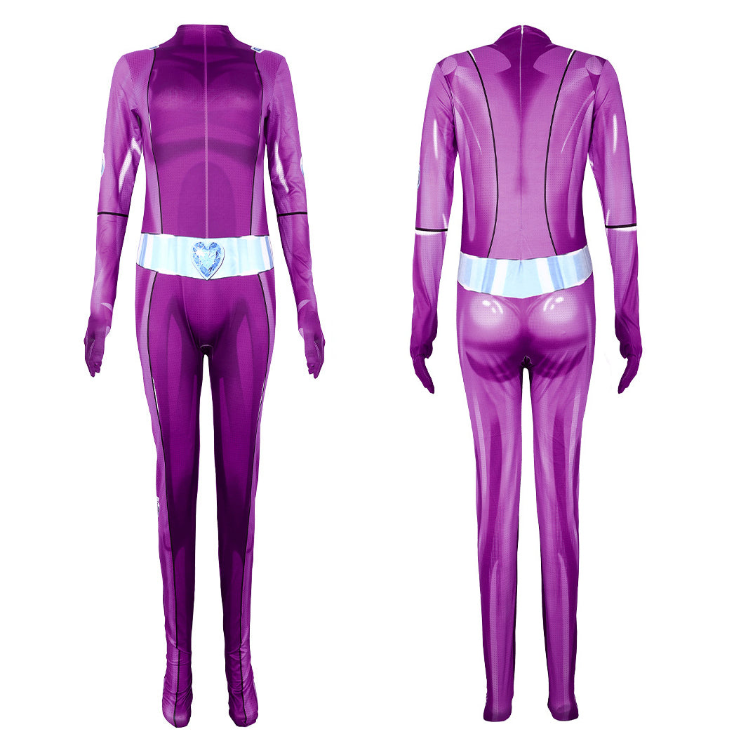 Totally Spies Clover Ewing Samantha Simpson Alexandra Bodysuit Kostüm
