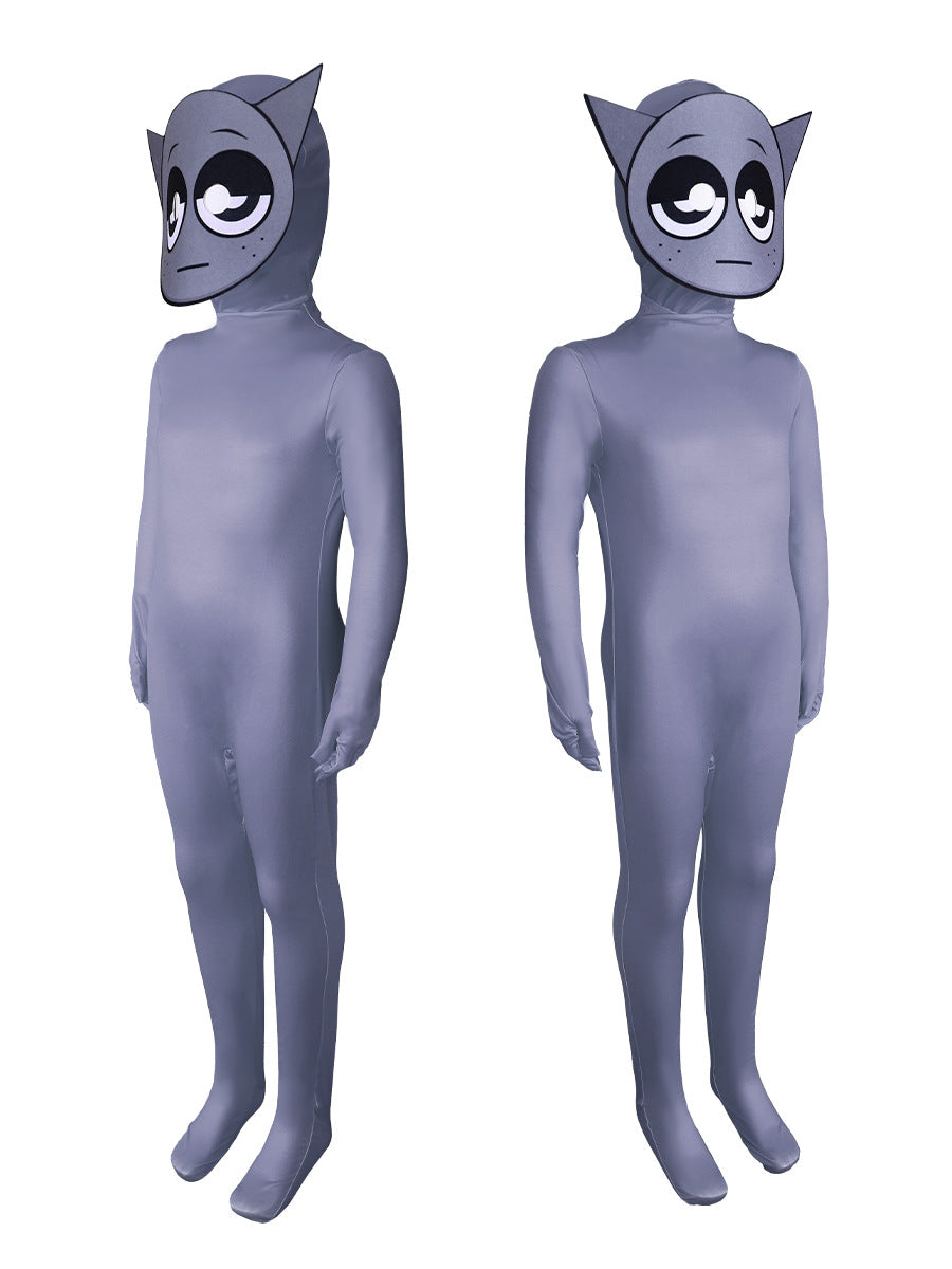 Sprunki Incredibox Kostüm Overall Body Halloween Kinder Erwachsene