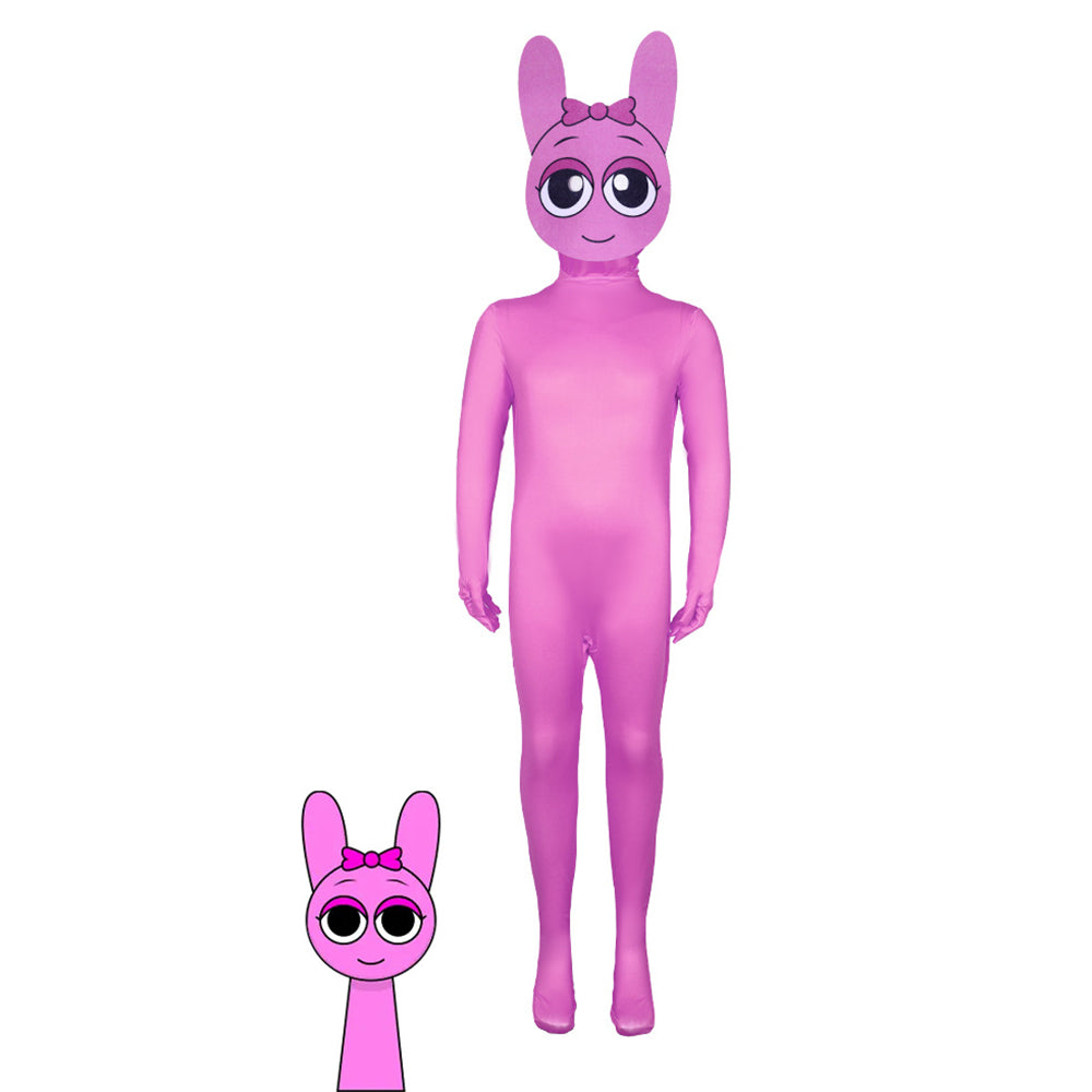 Sprunki Incredibox Kostüm Overall Body Halloween Kinder Erwachsene