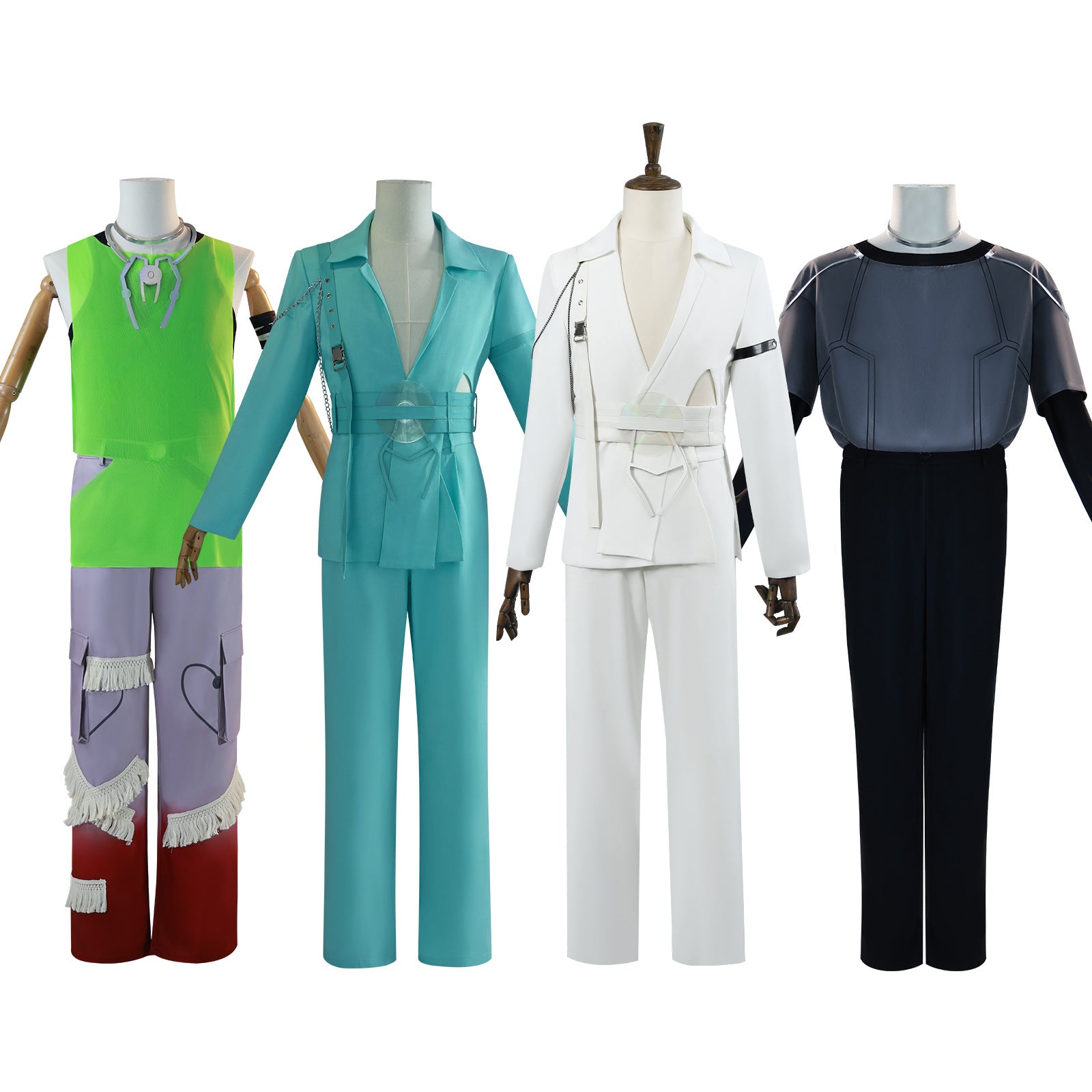 Alien Bühne R7 Luka Blink Weg Kostüm Halloween Party