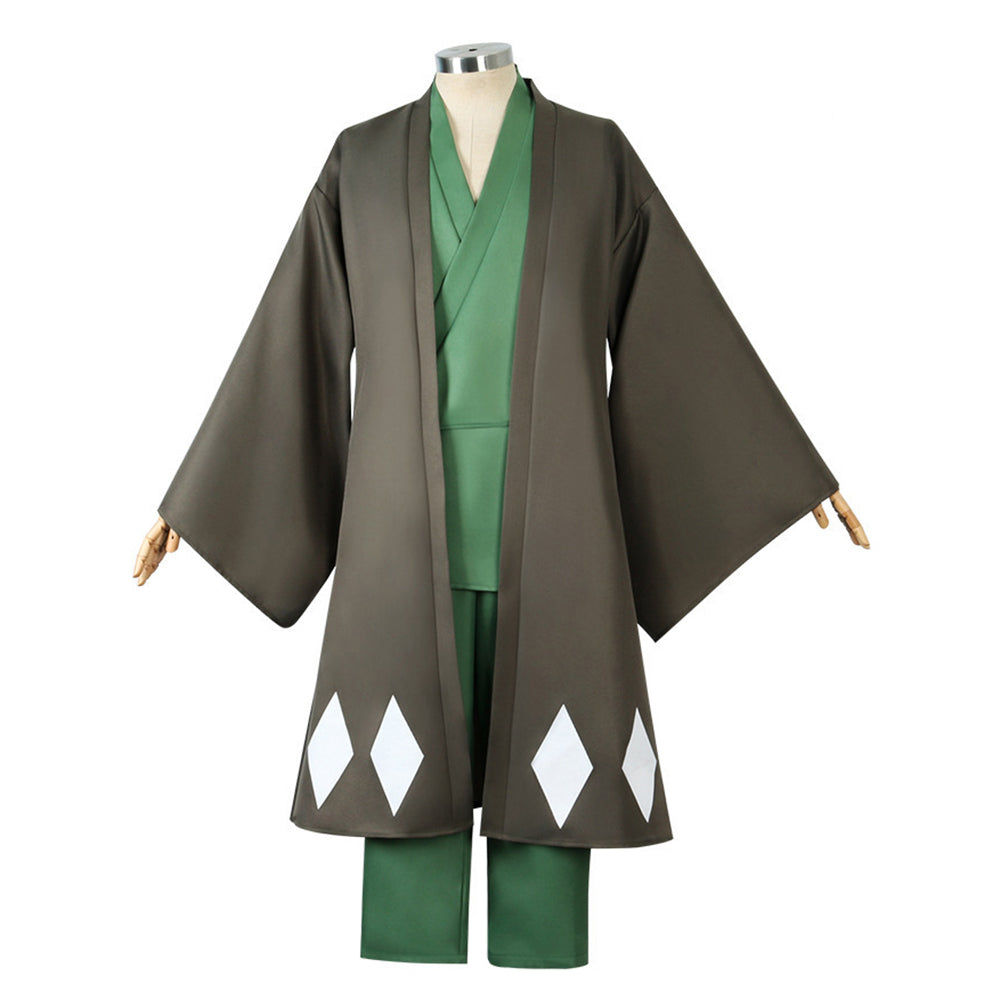 Bleach Urahara Kisuke Anime Cosplay Kostüm mit Hut Komplettset