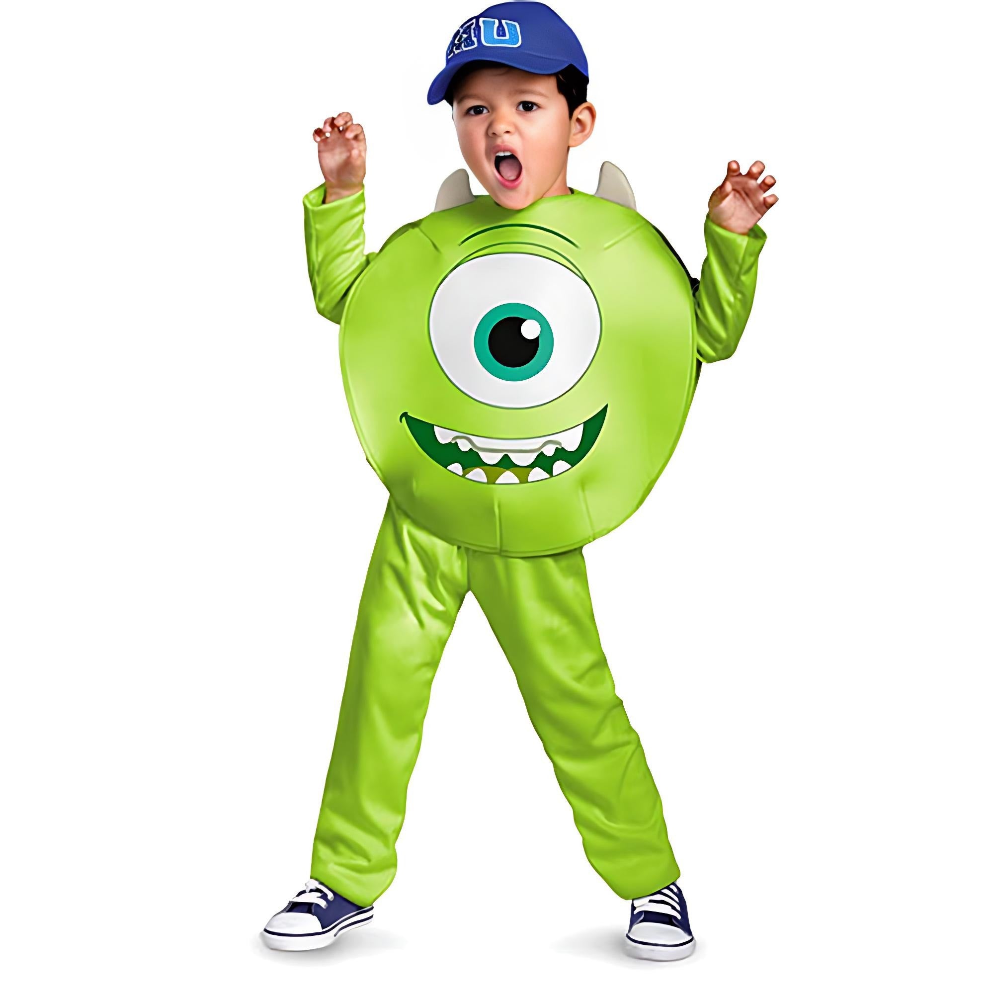 Mike Wazowski Costume for Toddlers 3 Pieces Set Monsters University