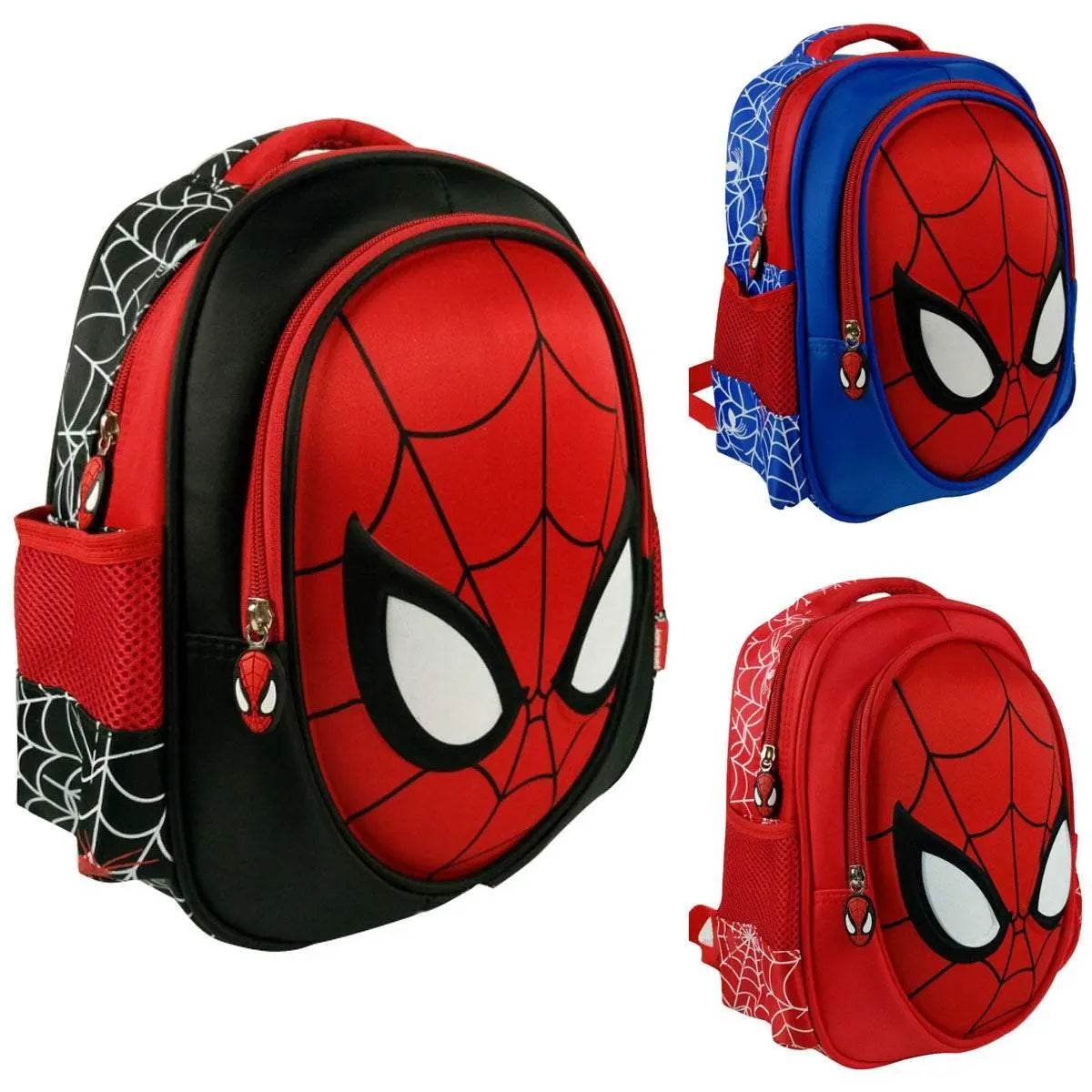 3D Spider-man Backpack Back to School Bag Nursery For Kids - Ecosfun