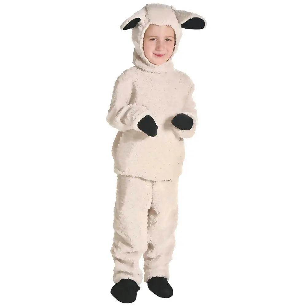 Adult kids Shepherd Sheep Costume Animal Cosplay Matching Costume - Ecosfun