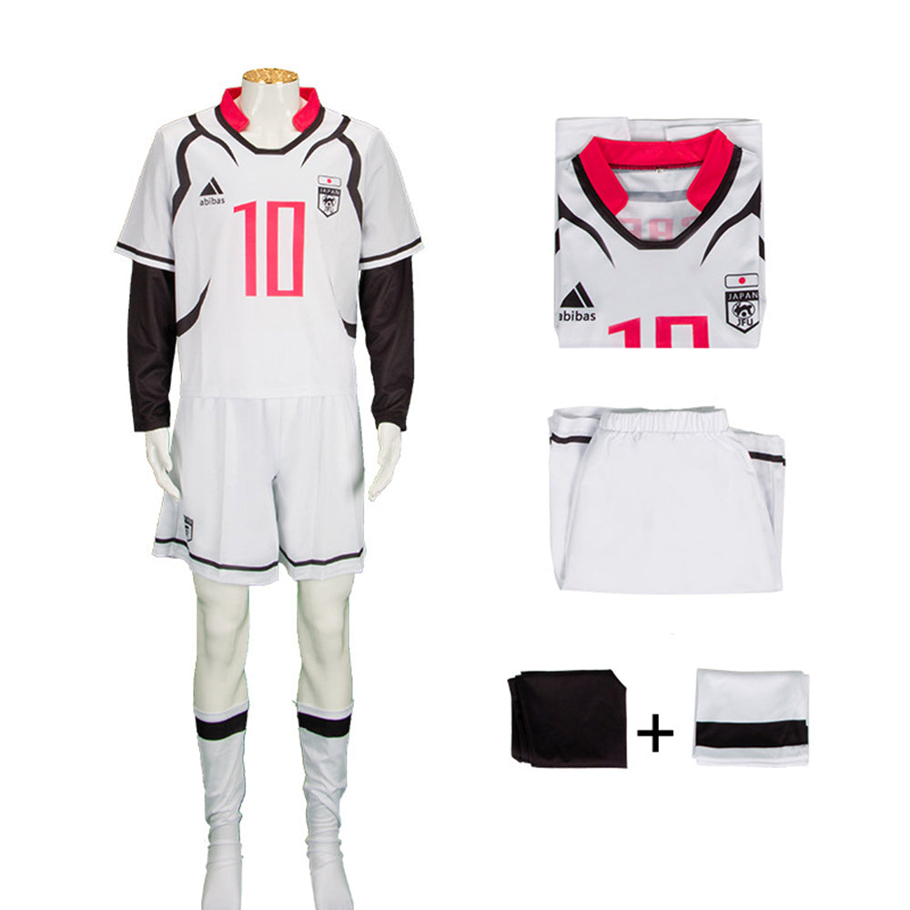 Blue Lock Sae Itoshi Cosplay Anime Kostüm Fußball-Uniform Set