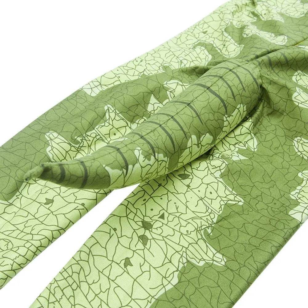 Child's Triceratops Dinosaur Cosplay Costume Jumpsuit Halloween Dress Up for Kids - Ecosfun