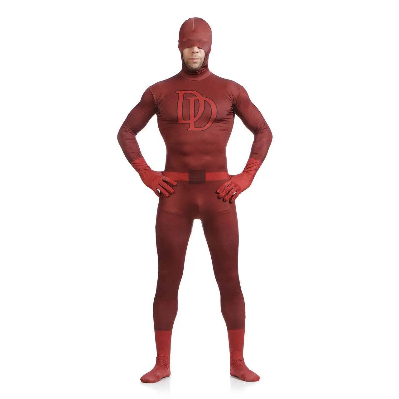 Daredevil Spandex Bodysuit Zentai Suit Catsuit Unisex Costume - Ecosfun