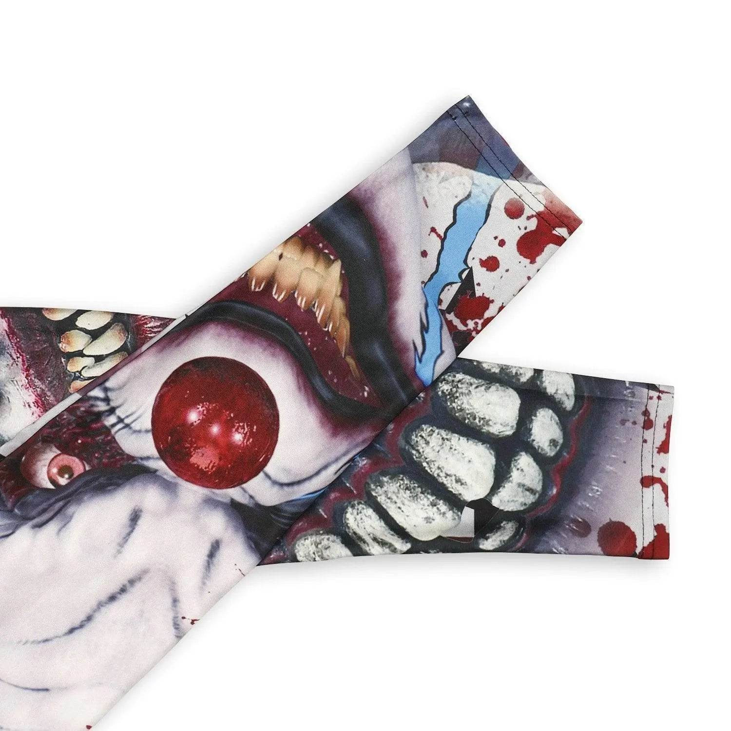 Halloween Adult Street Show Clown Cosplay Costume Polyester Bodysuit - Ecosfun