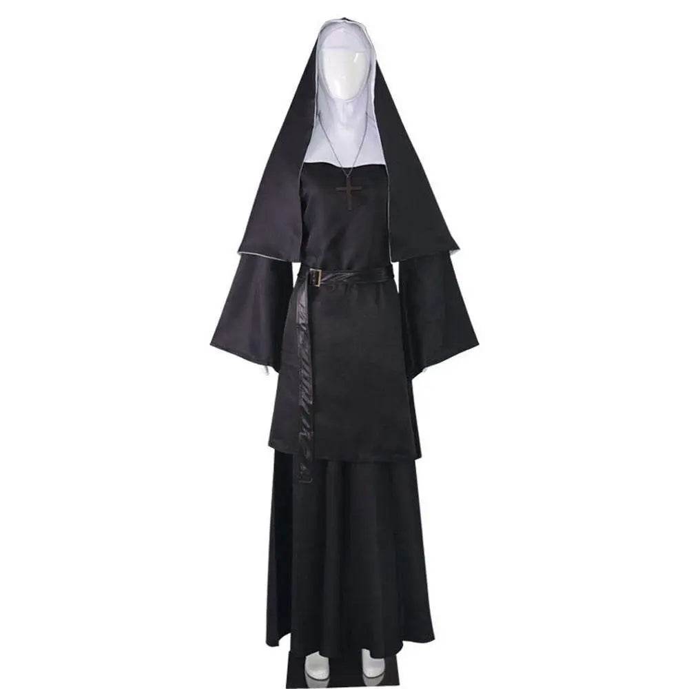 Halloween The ghost nun cosplay priest costume costumes - Ecosfun