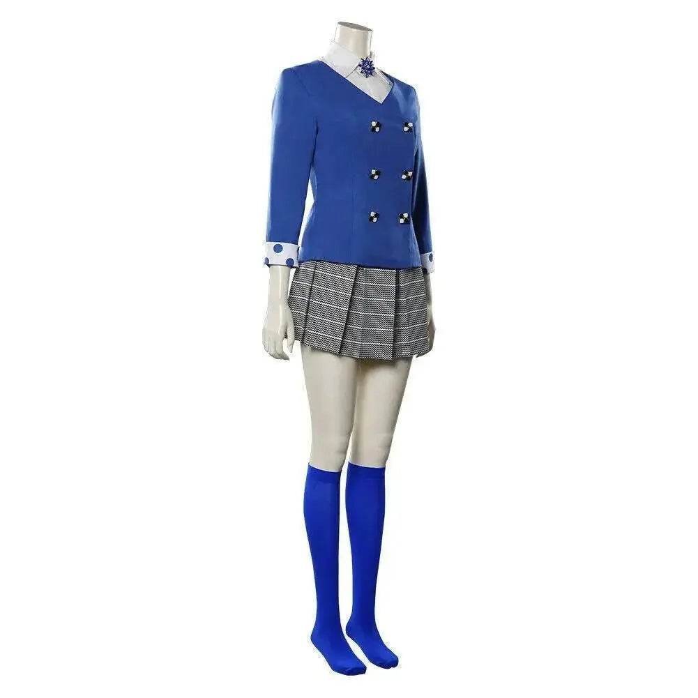 Heathers Veronica Sawyer Costume The Musical Halloween Carnival Cosplay Uniform Skirt Outfits Dress for Women - Ecosfun