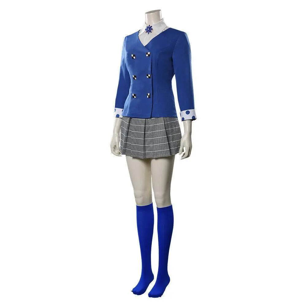 Heathers Veronica Sawyer Costume The Musical Halloween Carnival Cosplay Uniform Skirt Outfits Dress for Women - Ecosfun