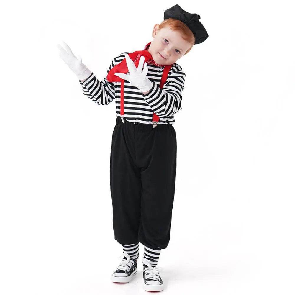 Kids Clown Cosplay Costume for Halloween Stage play - Ecosfun
