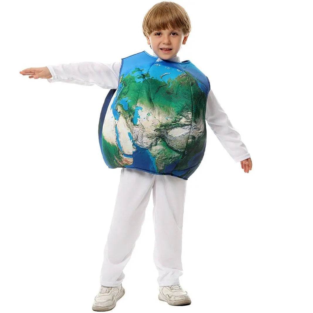 Kids Defender of Earth Costume Halloween and Children's Day Performance Outfit - Ecosfun