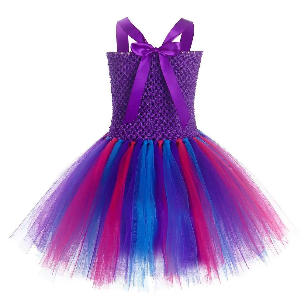 Princess Baoli Cosplay Costume Skirts Dress Children's Day Outfit Unicorn with Headband for Girls - Ecosfun