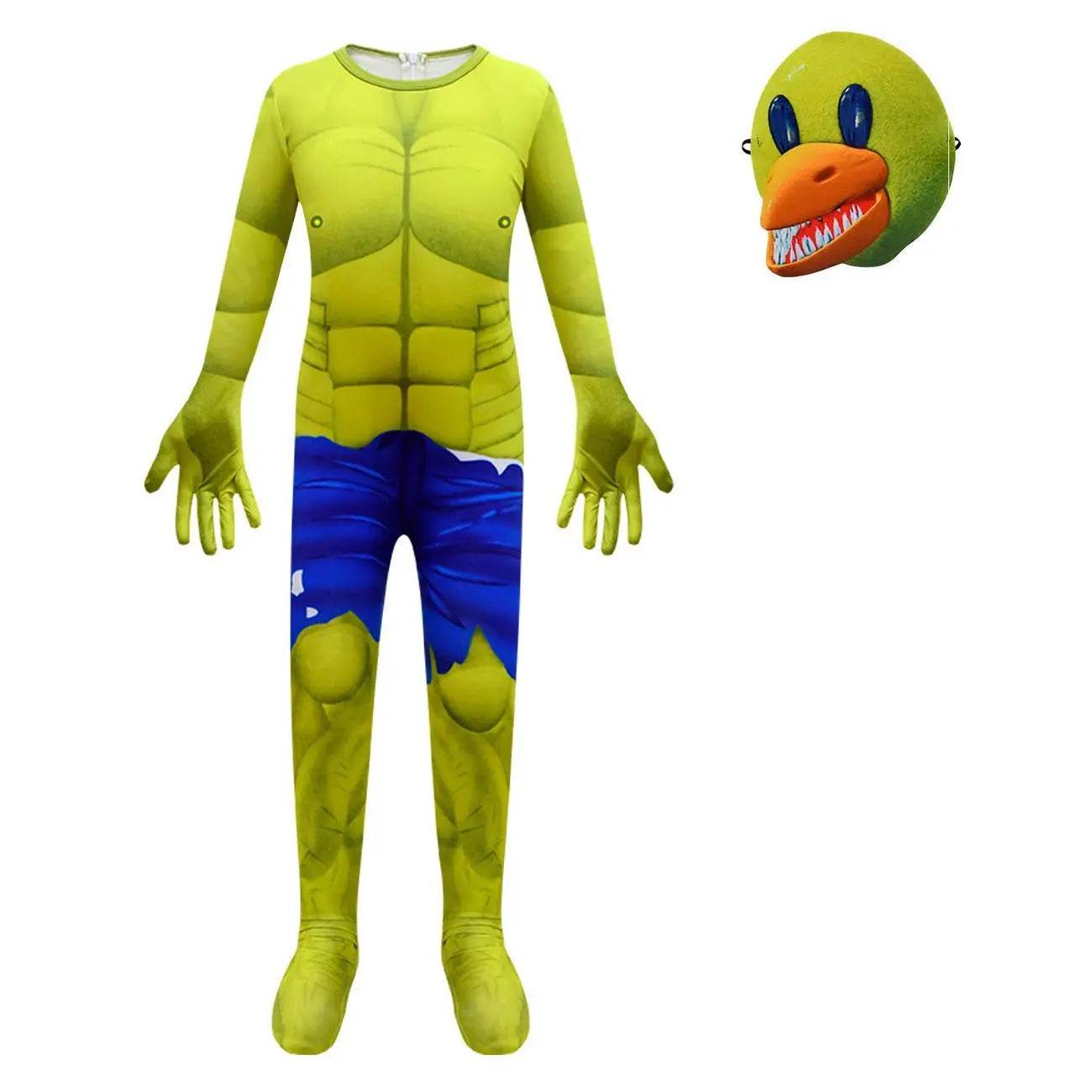 Roblox rainbow friends Cosplay Costume Yellow Monster jumpsuit For kids - Ecosfun