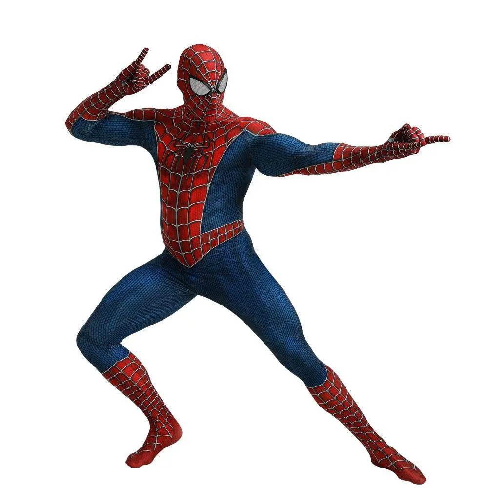 Spider-Man Tony Halloween Cosplay Costume Zentai Jumpsuit - Ecosfun