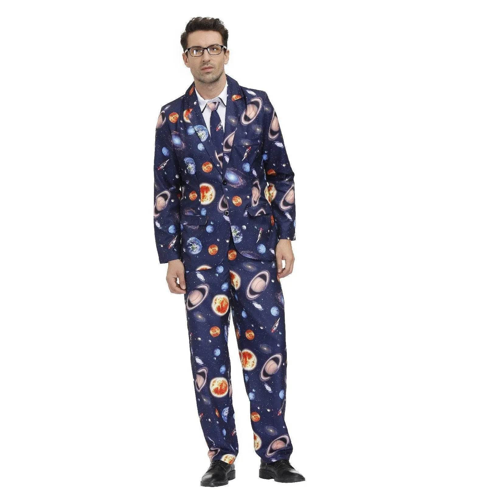 Stag Do Party Fancy Dress Host Printed Suit For Men - Ecosfun
