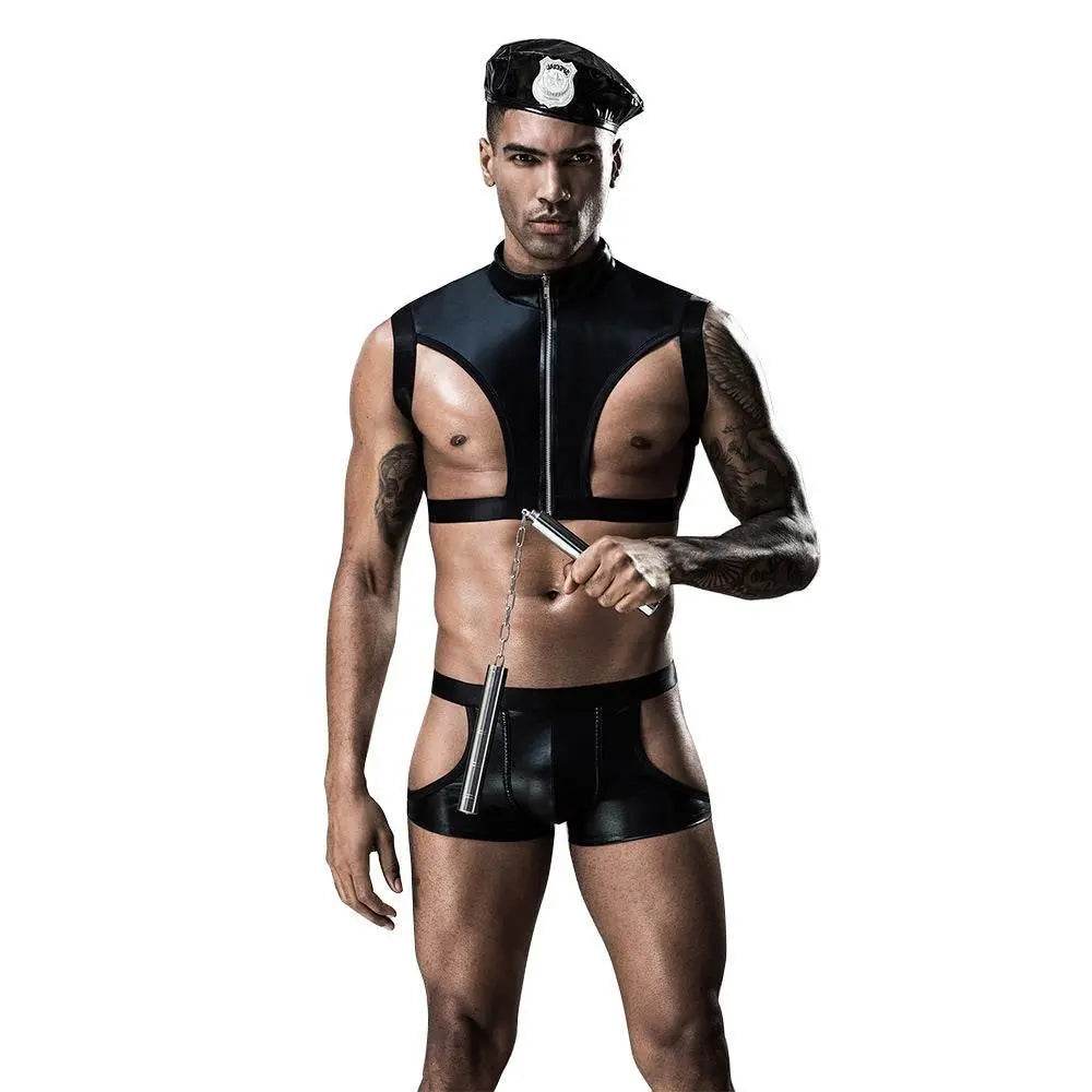 Stag do Policemen Party Costume Night Club Uniform - Ecosfun