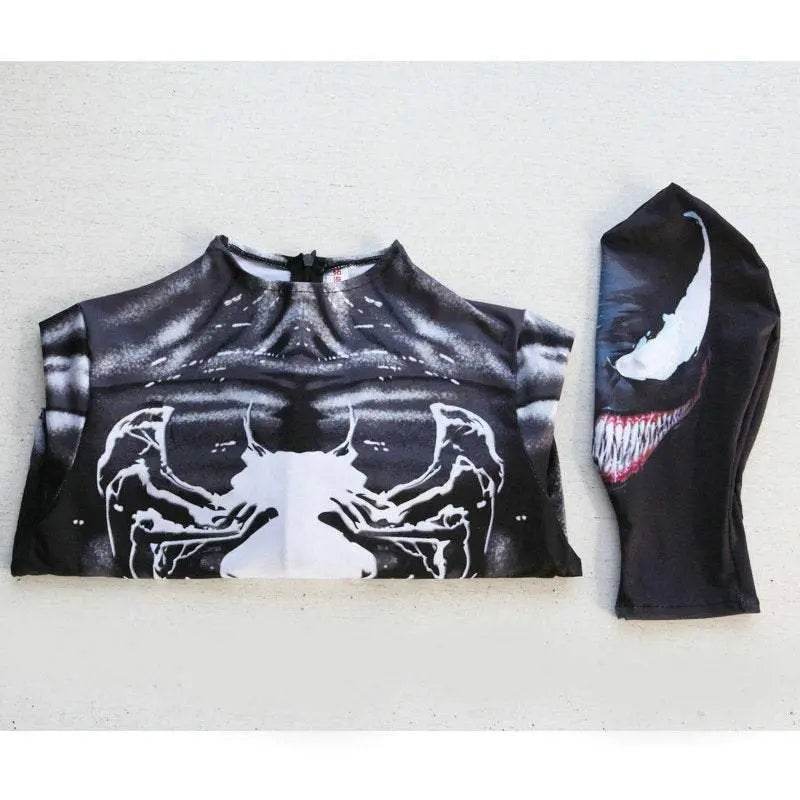 Venom Eddie Brock Costumes Spider-Man Cosplay Jumpsuit Poison Bodysuit Zentai - Ecosfun