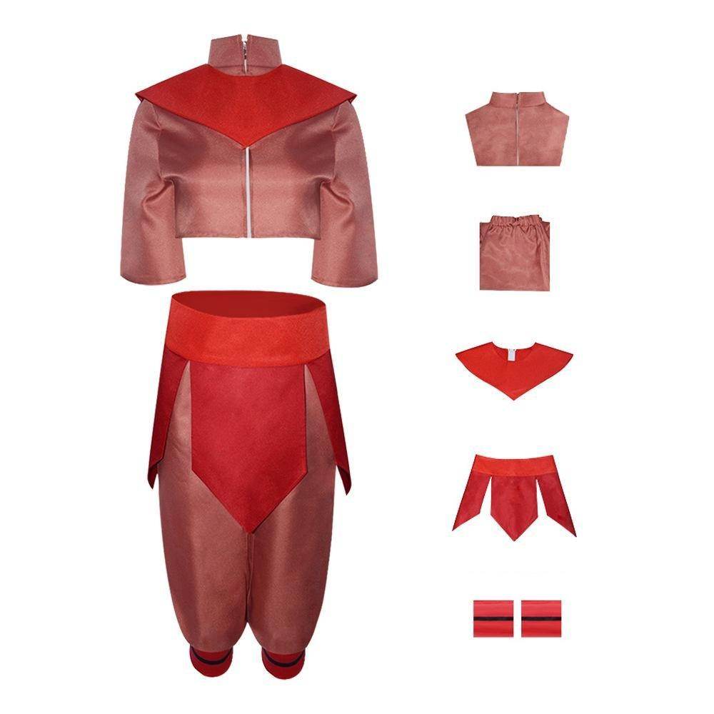 Avatar: The Last Airbender Aang Ty Lee Movie Hallowen cosplay costume - Ecosfun