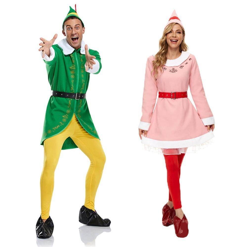Christmas Elf Adult Jovie Prince Cosplay Costume - Ecosfun