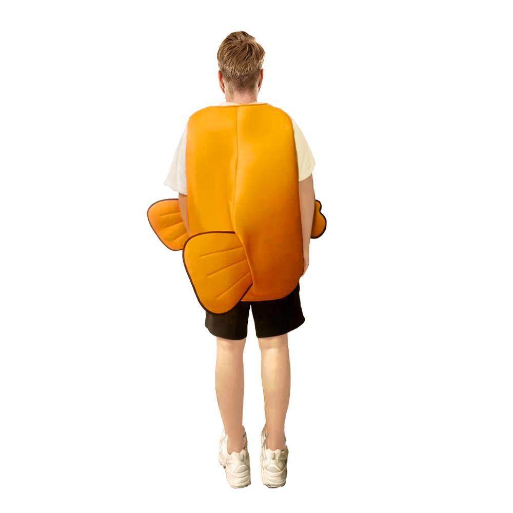 Finding Nemo Clownfish Compound Sponge Party halloween Costumes for Adult - Ecosfun